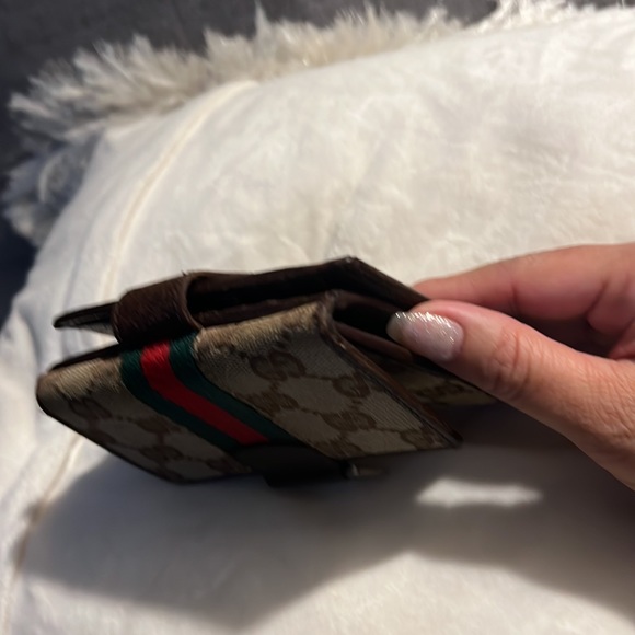 Compact Wallet, Bifold Wallet Gucci
Leather, Canvas, Metal, Fabric, Enamel - Picture 5 of 8